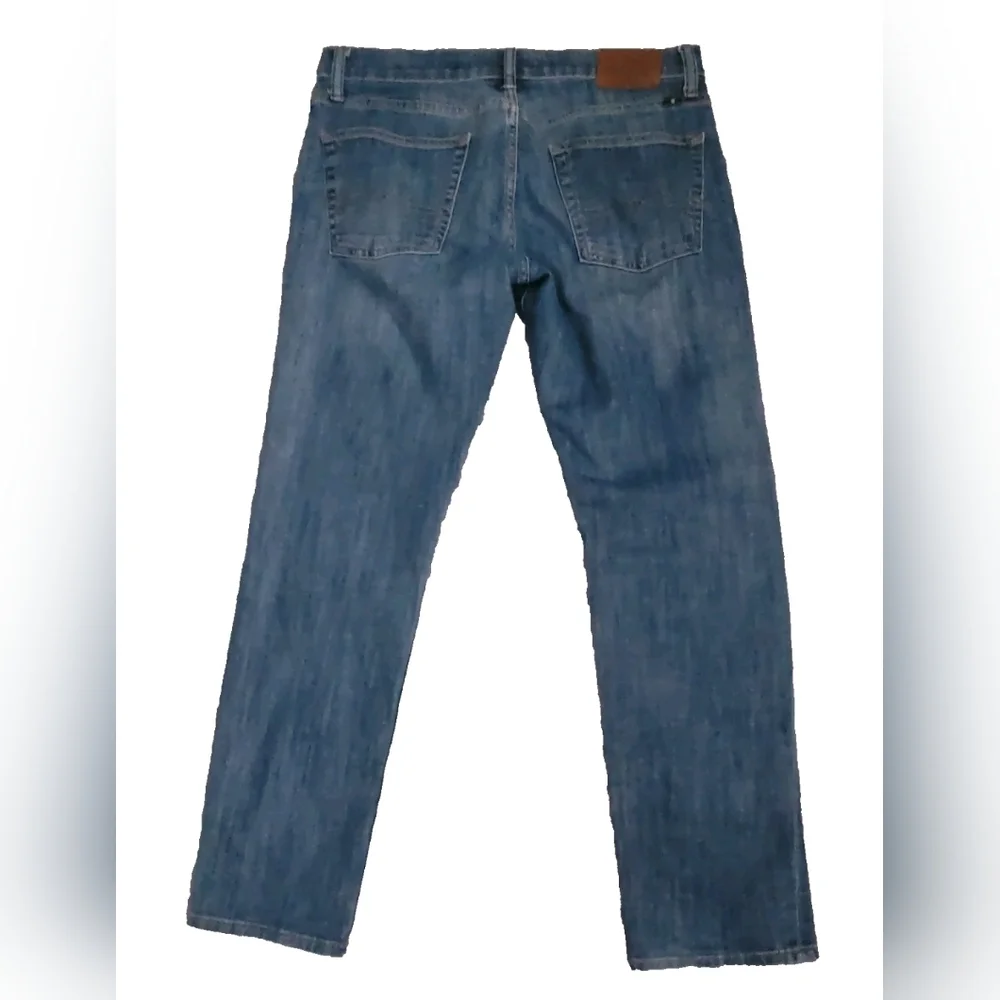 LUCKY BRAND STRAIGHT 221 MENS BLUE JEANS 32X32 ●•° - Picture 2 of 5